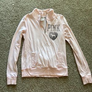 VICTORIA SECRET PINK Vintage 1/4 Zip